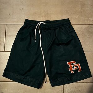 Black Athletic Men Shorts